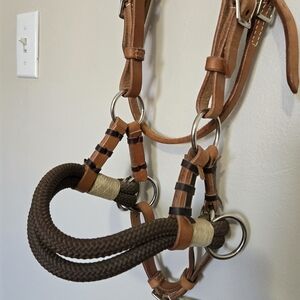 Tan and Brown Horse SIDEPULL